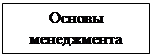 Подпись: Основы менеджмента